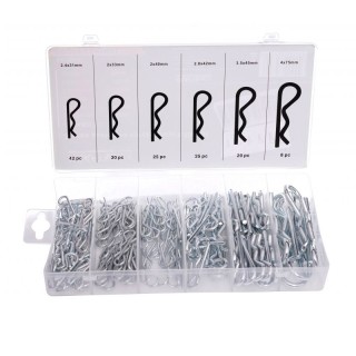 Σετ Μεταλλικές Περόνες Ασφαλείας σε Κασετίνα 150 τμχ Kraft&Dele KD-...