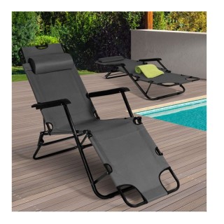 Σετ Μεταλλικές Πτυσσόμενες Καρέκλες Κήπου - Ξαπλώστρες 178 x 61 x 3... Σετ Μεταλλικές Πτυσσόμενες Καρέκλες Κήπου - Ξαπλώστρες 178 x 61 x 3...