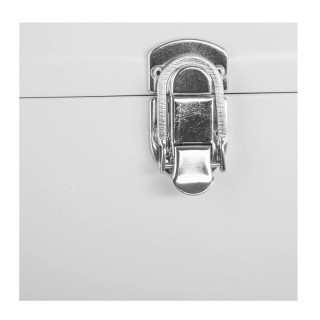 Σετ Μεταλλικές Βαλίτσες Αποθήκευσης Χρώματος Λευκό 2 τμχ Atmosphera... Σετ Μεταλλικές Βαλίτσες Αποθήκευσης Χρώματος Λευκό 2 τμχ Atmosphera...