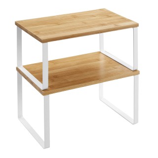 Σετ Μεταλλικές Βάσεις Οργάνωσης 29.7 x 19.5 x 15.5 cm Χρώματος Λευκ...