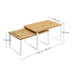 Σετ Μεταλλικές Βάσεις Οργάνωσης 29.7 x 19.5 x 15.5 cm Χρώματος Λευκ... Σετ Μεταλλικές Βάσεις Οργάνωσης 29.7 x 19.5 x 15.5 cm Χρώματος Λευκ...