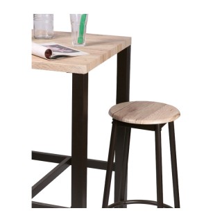 Σετ Μεταλλικό Τετράγωνο Τραπέζι - Bar 60 x 60 x 86 cm με 2 Σκαμπό D... Σετ Μεταλλικό Τετράγωνο Τραπέζι - Bar 60 x 60 x 86 cm με 2 Σκαμπό D...