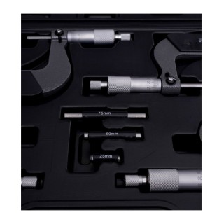 Σετ Μικρόμετρα Μέτρησης 0-100 mm 4 τμχ Kraft&Dele KD-10443