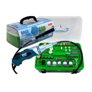 Set Mini Sander 170 W with 222 Accessories Bass Polska BP-5072 Set Mini Sander 170 W with 222 Accessories Bass Polska BP-5072