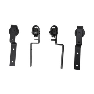 Σετ Μηχανισμού για Συρόμενες Ξύλινες Πόρτες 2 m HOMCOM B81-028