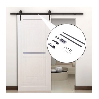 Σετ Μηχανισμού για Συρόμενες Ξύλινες Πόρτες 1.8 m HOMCOM B81-005 Σετ Μηχανισμού για Συρόμενες Ξύλινες Πόρτες 1.8 m HOMCOM B81-005