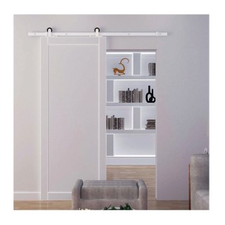 Σετ Μηχανισμού για Συρόμενες Ξύλινες Πόρτες 1.83 m HOMCOM B81-002WT