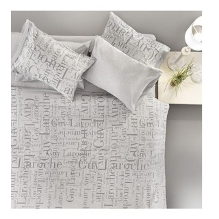 Σετ Μονά Σεντόνια με Μαξιλαροθήκη 165 x 265 cm 3 τμχ Paris Silver G...