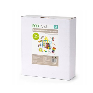 Σετ Μουσικής με 14 Όργανα και Τσάντα Μεταφοράς Ecotoys MK0700301