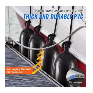 Σετ Μπαλόνια Σκάφους με Διπλό Μάτι 21.5 x 66 cm 4 τμχ VEVOR CYHX4JZ...