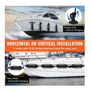 Σετ Μπαλόνια Σκάφους με Διπλό Μάτι 21.5 x 66 cm 4 τμχ VEVOR CYHX4JZ... Σετ Μπαλόνια Σκάφους με Διπλό Μάτι 21.5 x 66 cm 4 τμχ VEVOR CYHX4JZ...