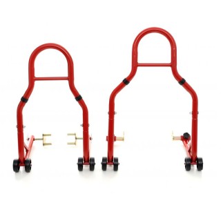 Σετ Σταντ Μπροστινού και Πίσω Τροχού Μοτοσικλέτας 2 τμχ Kraft&Dele ...