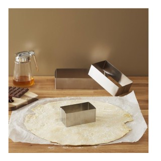 Σετ Ορθογώνια Ανοξείδωτα Τσέρκια - Κουπ Πατ Ζαχαροπλαστικής 3 τμχ L... Σετ Ορθογώνια Ανοξείδωτα Τσέρκια - Κουπ Πατ Ζαχαροπλαστικής 3 τμχ L...