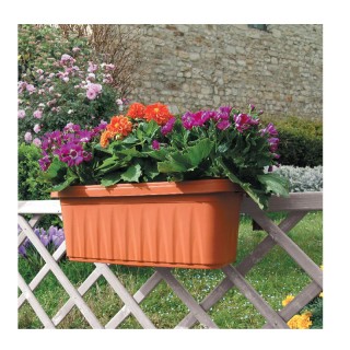 Σετ Ορθογώνιες Πλαστικές Ζαρντινιέρες 11 Lt 50 x 20 x 18.5 cm 2 τμχ... Σετ Ορθογώνιες Πλαστικές Ζαρντινιέρες 11 Lt 50 x 20 x 18.5 cm 2 τμχ...