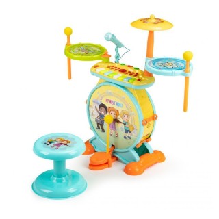 Σετ Παιδικά Ντραμς με Αρμόνιο και Μικρόφωνο Καραόκε Multistore HC49... Σετ Παιδικά Ντραμς με Αρμόνιο και Μικρόφωνο Καραόκε Multistore HC49...