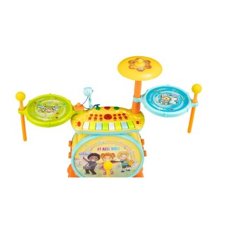 Σετ Παιδικά Ντραμς με Αρμόνιο και Μικρόφωνο Καραόκε Multistore HC49...