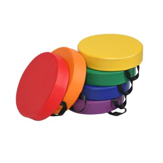 Σετ Παιδικά Στρογγυλά Μαξιλάρια Δαπέδου 6 τμχ Costway FH10074CL Σετ Παιδικά Στρογγυλά Μαξιλάρια Δαπέδου 6 τμχ Costway FH10074CL