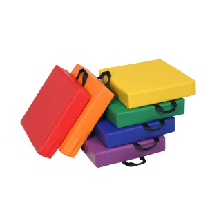 Σετ Παιδικά Τετράγωνα Μαξιλάρια Δαπέδου 6 τμχ Costway FH10075CL Σετ Παιδικά Τετράγωνα Μαξιλάρια Δαπέδου 6 τμχ Costway FH10075CL