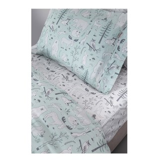 Σετ Παιδική Μονή Βαμβακερή Παπλωματοθήκη με Μαξιλαροθήκη 165 x 225 ...