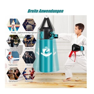 Σετ Παιδικός Σάκος Πυγμαχίας με Γάντια και Μπαντάζ Costway SP37567TU Σετ Παιδικός Σάκος Πυγμαχίας με Γάντια και Μπαντάζ Costway SP37567TU