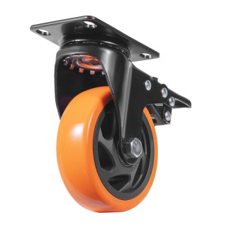 Σετ Περιστρεφόμενα Ροδάκια Βαρέως Τύπου για Έπιπλα 636 Kg 4 τμχ VEV...