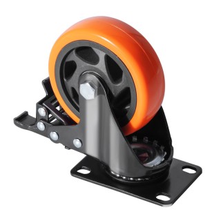 Σετ Περιστρεφόμενα Ροδάκια Βαρέως Τύπου για Έπιπλα 636 Kg 4 τμχ VEV...