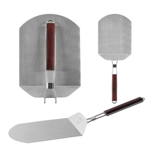 Σετ Πέτρα Πίτσας με Φτυάρι και Κόφτη 3 τμχ Bakaji 02815059 Σετ Πέτρα Πίτσας με Φτυάρι και Κόφτη 3 τμχ Bakaji 02815059