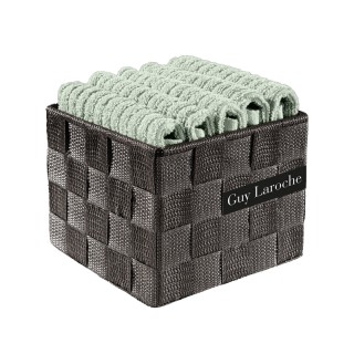 Σετ Πετσέτες 100% Βαμβάκι 30 x 30 cm 5 τμχ σε Κουτί Mint Be My Gues...