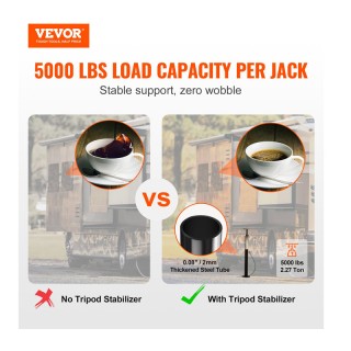 Σετ Πλαϊνές Υποδοχές Στήριξης Τροχόσπιτου 2.27T με Ρυθμιζόμενο Ύψος... Σετ Πλαϊνές Υποδοχές Στήριξης Τροχόσπιτου 2.27T με Ρυθμιζόμενο Ύψος...