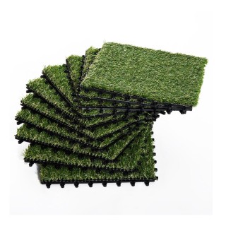 Σετ Πλακάκια Συνθετικού Χλοοτάπητα 30 x 30 x 3.5 cm 10 τμχ Outsunny... Σετ Πλακάκια Συνθετικού Χλοοτάπητα 30 x 30 x 3.5 cm 10 τμχ Outsunny...
