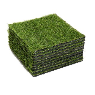 Σετ Πλακάκια Συνθετικού Χλοοτάπητα 30 x 30 x 3.5 cm 10 τμχ Outsunny... Σετ Πλακάκια Συνθετικού Χλοοτάπητα 30 x 30 x 3.5 cm 10 τμχ Outsunny...