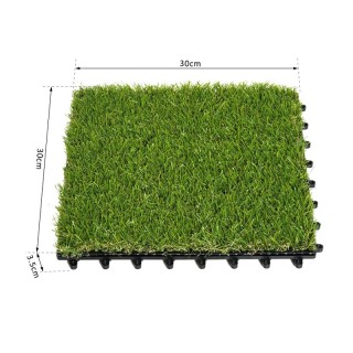 Σετ Πλακάκια Συνθετικού Χλοοτάπητα 30 x 30 x 3.5 cm 10 τμχ Outsunny... Σετ Πλακάκια Συνθετικού Χλοοτάπητα 30 x 30 x 3.5 cm 10 τμχ Outsunny...
