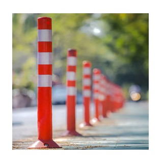 Σετ Πλαστικά Εύκαμπτα Κολωνάκια Σήμανσης 74 cm 5 τμχ Hoppline HOP10... Σετ Πλαστικά Εύκαμπτα Κολωνάκια Σήμανσης 74 cm 5 τμχ Hoppline HOP10...