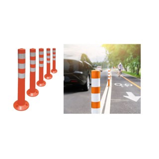 Σετ Πλαστικά Εύκαμπτα Κολωνάκια Σήμανσης 74 cm 5 τμχ Hoppline HOP10... Σετ Πλαστικά Εύκαμπτα Κολωνάκια Σήμανσης 74 cm 5 τμχ Hoppline HOP10...