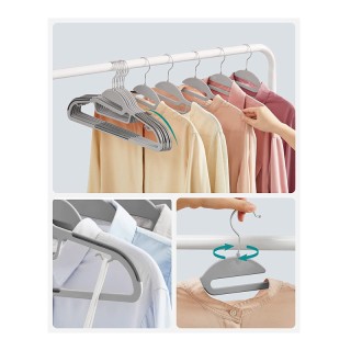 Σετ Πλαστικές Κρεμάστρες Ρούχων 50 τμχ Songmics CRP41G-50 Σετ Πλαστικές Κρεμάστρες Ρούχων 50 τμχ Songmics CRP41G-50