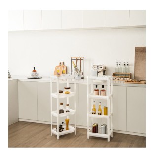 Σετ Πλαστικές Ραφιέρες με 4 Ράφια 36 x 23 x 99.5 cm 2 τμχ Costway J... Σετ Πλαστικές Ραφιέρες με 4 Ράφια 36 x 23 x 99.5 cm 2 τμχ Costway J...