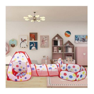 Σετ Pop Up Παιδική Σκηνή με Παιδότοπο και Τούνελ Bakaji 8054143007923 Σετ Pop Up Παιδική Σκηνή με Παιδότοπο και Τούνελ Bakaji 8054143007923