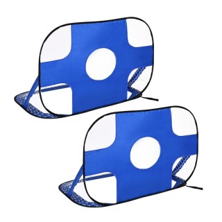 Σετ Pop Up Τέρματα Ποδοσφαίρου 2 σε 1 123 x 80 x 80 cm HOMCOM A62-014 Σετ Pop Up Τέρματα Ποδοσφαίρου 2 σε 1 123 x 80 x 80 cm HOMCOM A62-014