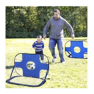 Σετ Pop Up Τέρματα Ποδοσφαίρου 2 σε 1 123 x 80 x 80 cm HOMCOM A62-014 Σετ Pop Up Τέρματα Ποδοσφαίρου 2 σε 1 123 x 80 x 80 cm HOMCOM A62-014