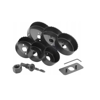 Σετ Ποτηροτρύπανα Ξύλου και Κεντραδόρος 8 τμχ MAR-POL M22570 Σετ Ποτηροτρύπανα Ξύλου και Κεντραδόρος 8 τμχ MAR-POL M22570