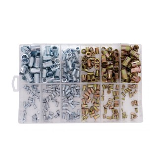 Σετ Πριτσίνια από Αλουμίνιο και Ατσάλι με Σπείρωμα M3 - M10 σε Κασε... Σετ Πριτσίνια από Αλουμίνιο και Ατσάλι με Σπείρωμα M3 - M10 σε Κασε...