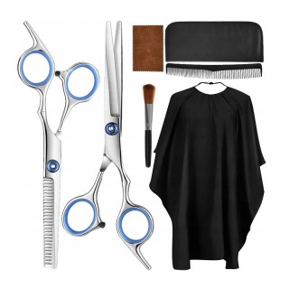 Σετ Ψαλίδια Κουρέματος και Αραιώματος με Αξεσουάρ 7 τμχ Soulima 18084