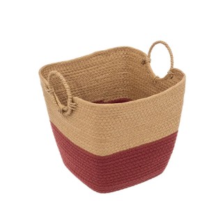 Σετ Ψάθινα Καλάθια Αποθήκευσης 37 x 32.5 x 36 cm 3 τμχ 5Five Simply...