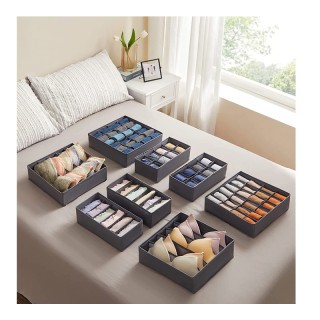 Σετ Πτυσσόμενα Κουτιά Αποθήκευσης για Εσώρουχα και Κάλτσες 8 τμχ So... Σετ Πτυσσόμενα Κουτιά Αποθήκευσης για Εσώρουχα και Κάλτσες 8 τμχ So...