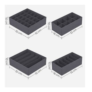 Σετ Πτυσσόμενα Κουτιά Αποθήκευσης για Εσώρουχα και Κάλτσες 8 τμχ So... Σετ Πτυσσόμενα Κουτιά Αποθήκευσης για Εσώρουχα και Κάλτσες 8 τμχ So...