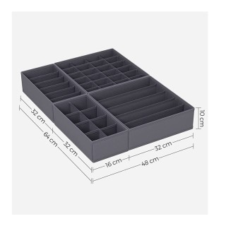 Σετ Πτυσσόμενα Κουτιά Αποθήκευσης για Εσώρουχα και Κάλτσες 8 τμχ So... Σετ Πτυσσόμενα Κουτιά Αποθήκευσης για Εσώρουχα και Κάλτσες 8 τμχ So...