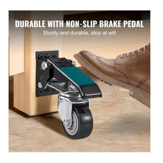 Σετ Περιστρεφόμενα Ροδάκια Βαρέως Τύπου για Έπιπλα 299.4 Kg 4 τμχ V... Σετ Περιστρεφόμενα Ροδάκια Βαρέως Τύπου για Έπιπλα 299.4 Kg 4 τμχ V...