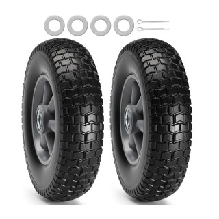 Σετ Ρόδες για Καρότσια 254 mm 2 τμχ VEVOR FPLJAZPU180LBKDVKV0 Σετ Ρόδες για Καρότσια 254 mm 2 τμχ VEVOR FPLJAZPU180LBKDVKV0