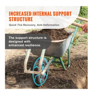 Σετ Ρόδες για Καρότσια 254 mm 2 τμχ VEVOR FPLJAZPU180LBKDVKV0 Σετ Ρόδες για Καρότσια 254 mm 2 τμχ VEVOR FPLJAZPU180LBKDVKV0