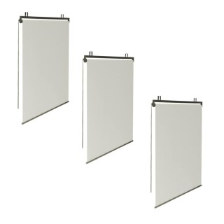 Σετ Ρόλερ Ολικής Συσκότισης Blackout 120 x 225 cm 3 τμχ Χρώματος Εκ... Σετ Ρόλερ Ολικής Συσκότισης Blackout 120 x 225 cm 3 τμχ Χρώματος Εκ...